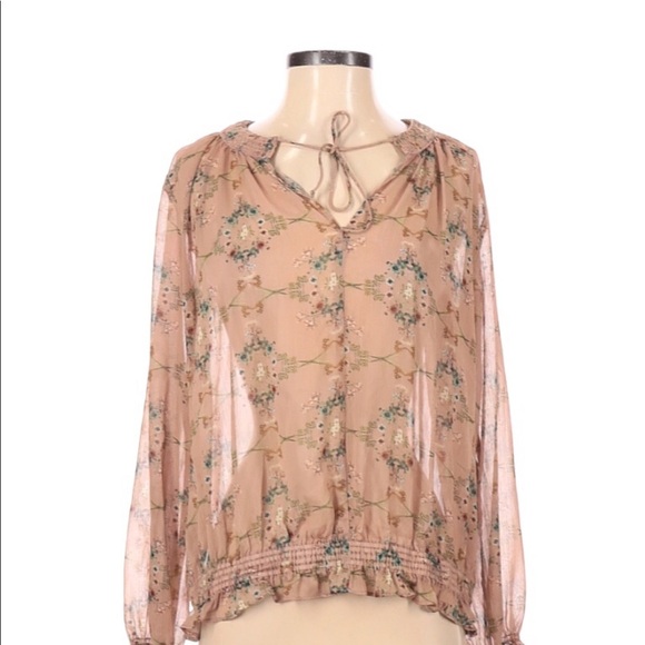 Zara Basic collection xsmall oversized boho blouse - Picture 1 of 5